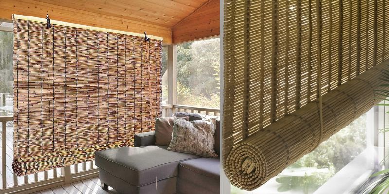 Bamboo Blinds for balcony Bamboo curtains for balcony